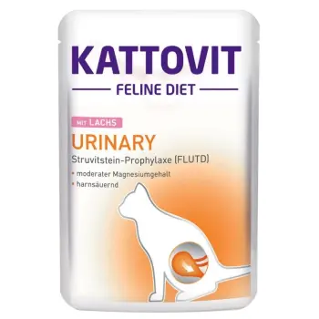 Kattovit Feline Diet Urinary łosoś saszetka 85g