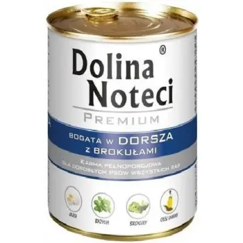Dolina Noteci Premium bogata w dorsza z brokułami 400g
