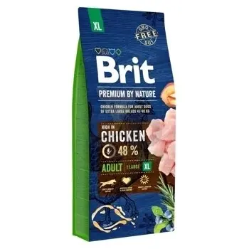 Brit Premium By Nature Adult XL Z Kurczakiem 15kg