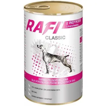 Dolina Noteci Rafi Classic Z Indykiem I Marchewką 1240g