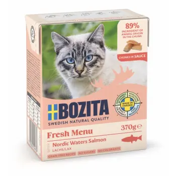 BOZITA Cat Łosoś W Sosie 370g