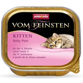 Animonda vom Feinsten Cat Kitten Baby Pate tacka 100g