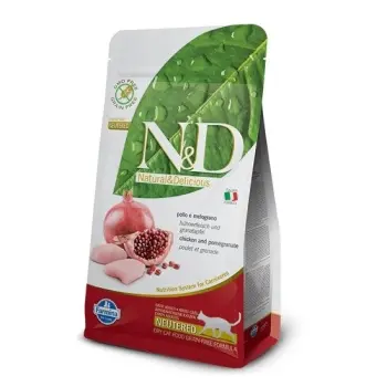 Farmina N&D Prime Feline Neutered Adult Chicken&Pomegranate 5kg