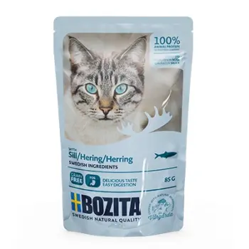 BOZITA Kawałki W Sosie Ze Śledziem 85g