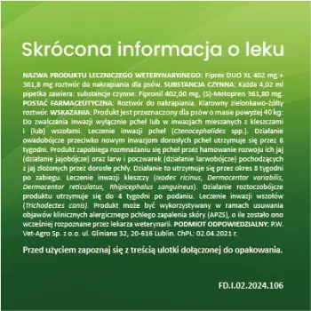 Vet-Agro Fiprex Duo XL 4,02ml