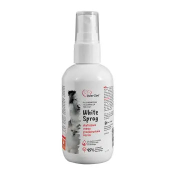 OVER ZOO White Spray Płyn Usuwający Zażółcenia 100ml