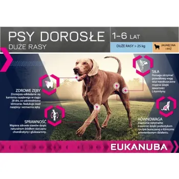 Eukanuba Adult Large Breed Lamb&Rice 12kg