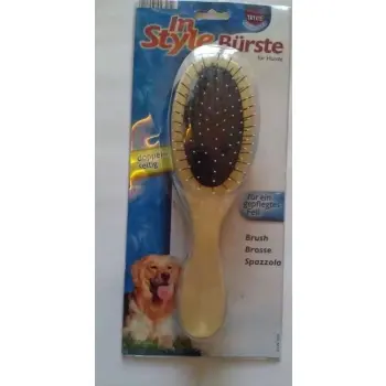 Trixie Szczotka Drewniana Dwustronna Dla Psa I Kota 5x17cm