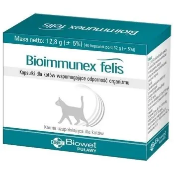 Biowet Bioimmunex Felis 40 Kapsułek