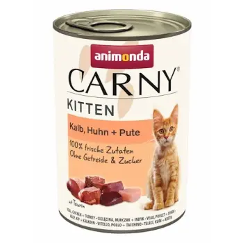 Animonda Cat Carny Kitten Wołowina, Cielęcina I Kurczak 400g