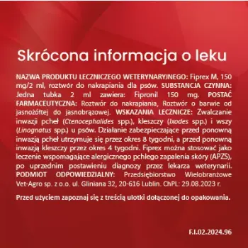 Vet-Agro Fiprex M 2ml