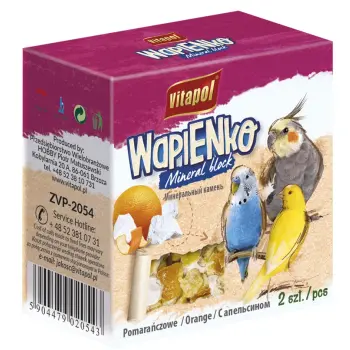 Vitapol Kostka Wapienna Pomarańczowa Dla Ptaków 2szt