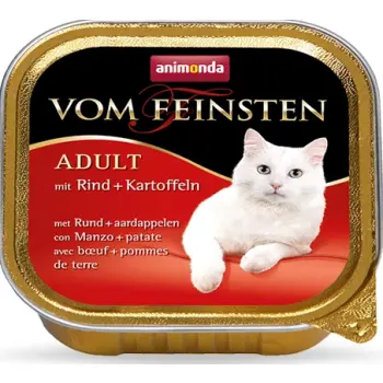 Animonda Vom Feinsten Adult Cat Wołowina Z Ziemniakami 100g