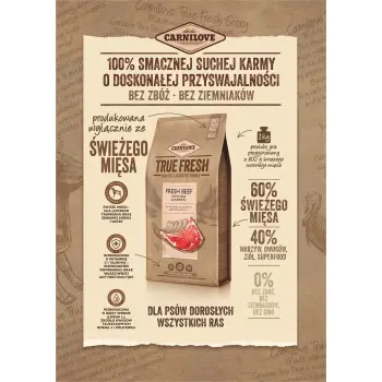 Carnilove True Fresh Beef 11,4kg