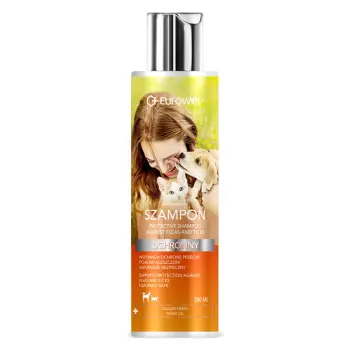 Eurowet Szampon Ochronny Przeciw Pchłom I Kleszczom 200ml