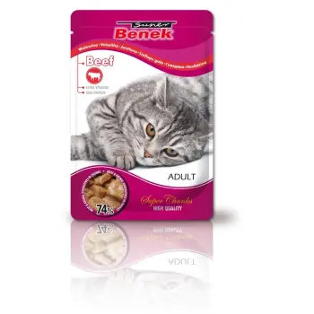 CERTECH-SUPER BENEK Adult Cats Wołowina 100g