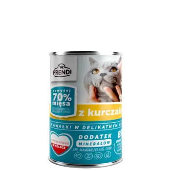 Frendi Kawałki W Delikatnym Sosie Z Kurczakiem 400g