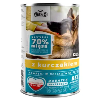 Frendi Kawałki W Delikatnym Sosie Z Kurczakiem 1250g