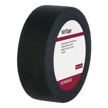 Kerbl Bandaż Do Racic VetTape Samoprzylepny Czarny 50m