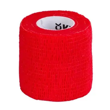 Kerbl Samoprzylepny Bandaż EquiLastic Czerwony 5cm