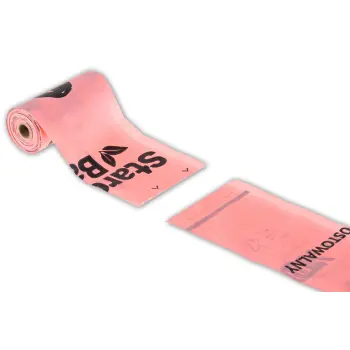 Zolux Starchbag Kompostowalne Bioworki Na Odchody Różowy 15szt