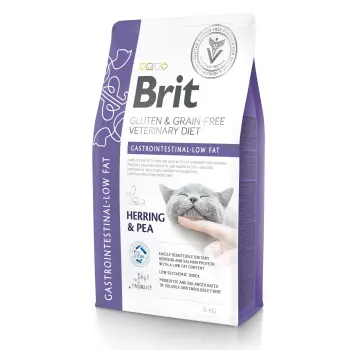Brit GF Veterinary Diets Cat Gastrointestinal-Low Fat 5kg