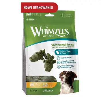 Whimzees Aligator M 12szt.