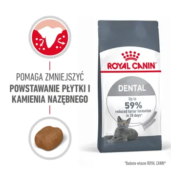 Royal Canin Oral Care karma sucha dla kotów dorosłych, redukująca odkładanie kamienia nazębnego 1,5kg
