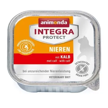 Animonda Integra Protect Nieren dla kota - z cielęciną tacka 100g