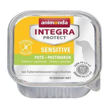Animonda Integra Protect Sensitive dla psa indyk + pasternak tacka 150g