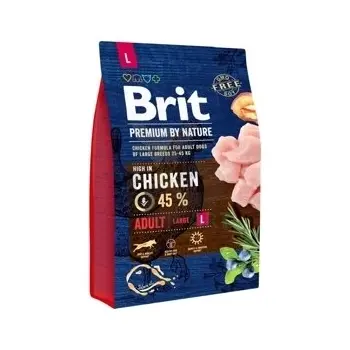 Brit Premium By Nature Adult L Large 3kg