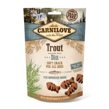 Carnilove Dog Snack Fresh Soft Trout+Dill 200g