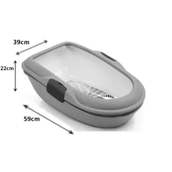 Stefanplast Kuweta Furba z sitkiem granatowa [97758]