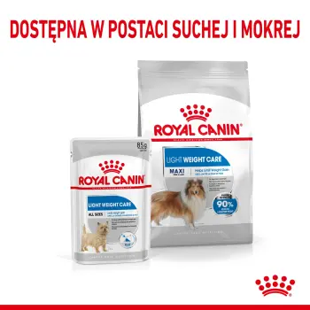 Royal Canin Maxi Light Weight Care karma sucha dla psów dorosłych, ras dużych z tendencją do nadwagi 3kg