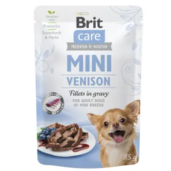 Brit Care Dog Mini Venison saszetka 85g