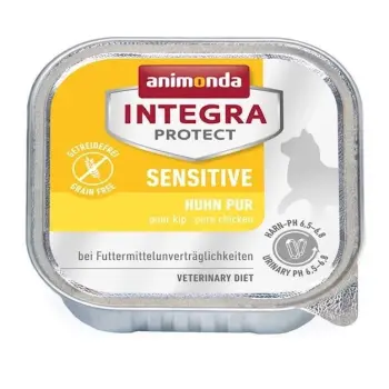 Animonda Integra Protect Sensitive dla kota - z kurczakiem tacka 100g