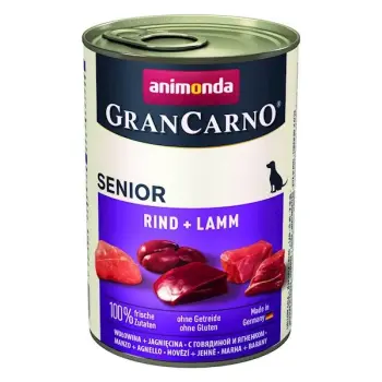 Animonda GranCarno Senior Rind Lamm Wołowina + Jagnięcina puszka 400g