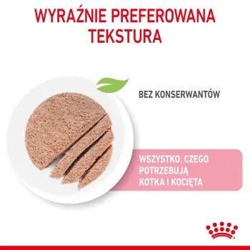 Royal Canin Mother & Babycat Instinctive Mousse karma mokra - mus dla kociąt i kotek karmiących puszka 195g