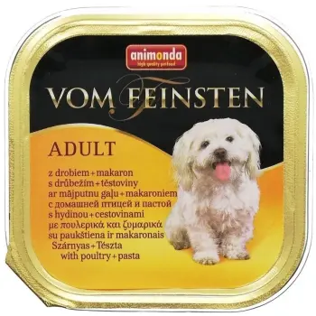 Animonda vom Feinsten Dog Adult Drób i Makaron 150g
