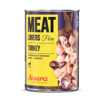 Josera Meat Lovers Pure Indyk puszka 400g