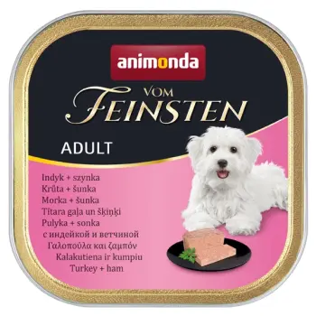 Animonda vom Feinsten Dog Indyk i Szynka 150g