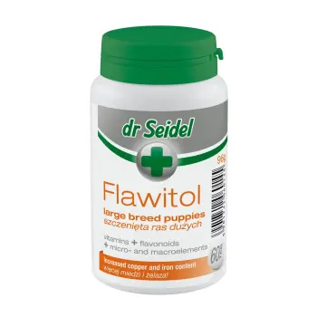 Dr Seidel Flawitol dla szczeniąt ras dużych 60 tabl.