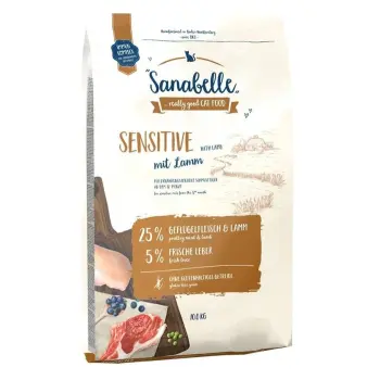 Sanabelle Adult Sensitive z jagnięciną 10kg