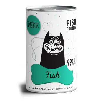 Paka Zwierzaka PEPE Fish (ryby) puszka 400g