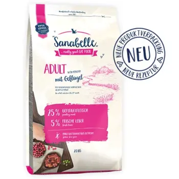 Sanabelle Adult Geflugel z drobiem 10kg