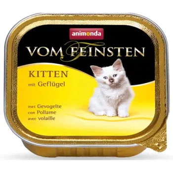 Animonda vom Feinsten Cat Kitten z Drobiem tacka 100g