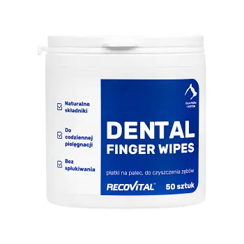 Dental Finger Wipes - płatki do zębów 50 szt.
